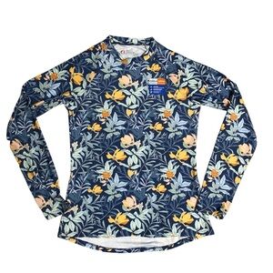 Floral Long Sleeve UPF Rash Guard Top by The American Outdoorsman NWT